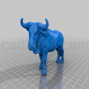 3D打印模型西班牙斗牛