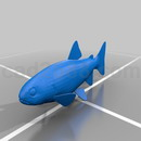 3D打印模型虹鳟鱼