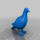 3D打印模型鸽子
