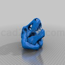 3D打印模型暴龙头