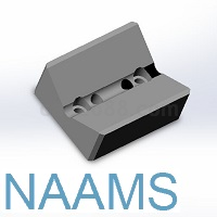 NAAMS平面引导G31型模型Step/iges/stl格式