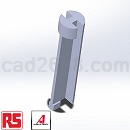 联合王国RS_COMPONENTS电子显示设备LEDS1E_10_01模型Solidworks设计