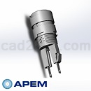 法国APEM二极管16mm模型Step/iges/stl格式