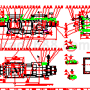 气力输送用螺旋泵CAD总图