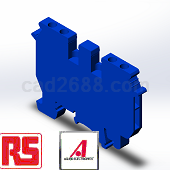 联合王国RS_COMPONENTS接线端子1级模型Solidworks设计
