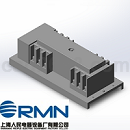 上海人民电器厂RMQ1-63H_3P自动转换开关模型Step/iges/stl格式