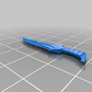 3D打印模型天际精灵匕首