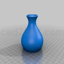 3D打印模型圆形花瓶