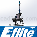E-Flite公司直升机传动机构3D模型Solidworks设计