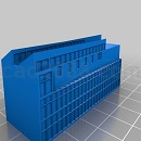 宏伟的军需处大楼3D打印模型STL格式