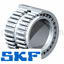 SKF带内圈带法兰的双列针辊轴承3D模型IGS格式