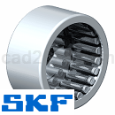 SKF带有一个坯料端的针辊轴承3D模型IGS格式