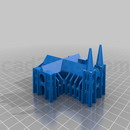3D打印模型迷你大教堂