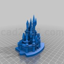 3D打印模型灰姑娘的城堡