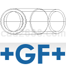 +GF+工程压力管道系统ECOFIT聚乙烯工业用公制管件CAD图纸汇总DWG格式