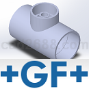 +GF+PVC聚氯乙烯配件3D模型汇总STP/X_T格式