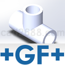 +GF+CPVC管件3D模型汇总STP/X_T格式