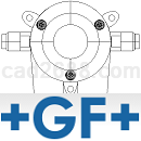 +GF+SIGNET传感器及仪表安装配件CAD图纸汇总DWG格式