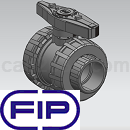 FIP球阀VXE DN65-100系列3D模型IGS格式