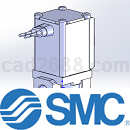 SMC-VX2-直动式2通电磁阀3D模型Solidworks/stp/igs格式
