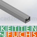 链条和带导轨3D模型Solidworks/IGS/STP格式KETTEN FUCHS品牌