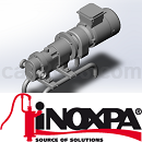 关闭耦合旋转凸轮泵TLS 3D模型STEP格式INOXPA伊诺帕