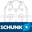 SCHUNK液压夹紧系统CAD工程图纸DWG格式