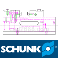 SCHUNK手动夹紧系统CAD图纸DWG格式