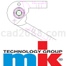 MK工业厂房组合件角结构CAD工程图纸DWG格式