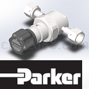 PARKER调节阀超高纯度调节器3D模型STP格式