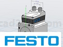 FESTO马达3D模型  电机模型 弗斯托马达模型STP格式